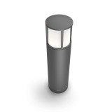 PHILIPS 16466/93/16 | Stock Philips podna svjetiljka 40cm 1x LED 600lm 2700K IP44 antracit, bijelo