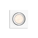 PHILIPS 50191/31/PN | Enneper Philips ugradbena svjetiljka četvrtast pomjerljivo 1x GU10 bijelo