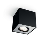 PHILIPS 50491/30/P0 | Box Philips stropne svjetiljke WarmGlow svjetiljka četvorougaoni jačina svjetlosti se može podešavati, izvori svjetlosti koji se mogu okretati 1x LED 500lm 2200 <-> 6500K crno, sivo