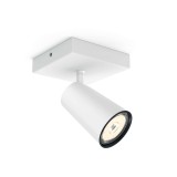 PHILIPS 50571/31/PN | Paisley Philips spot svjetiljka okrugli elementi koji se mogu okretati 1x GU10 bijelo, crno