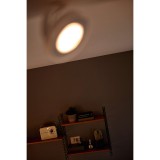 PHILIPS 53174/31/P0 | Clockwork Philips zidna, stropne svjetiljke WarmGlow svjetiljka jačina svjetlosti se može podešavati, izvori svjetlosti koji se mogu okretati 4x LED 2000lm 2700K bijelo