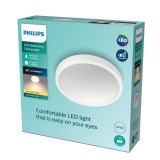 PHILIPS 8718699758882 | Doris-PH Philips stropne svjetiljke svjetiljka okrugli 1x LED 1500lm 2700K IP44 bijelo