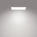 PHILIPS 8719514326743 | Touch-PH Philips stropne svjetiljke SLIM LED panel - SceneSwitch pravotkutnik s impulsnim prekidačem jačina svjetlosti se može podešavati 1x LED 3600lm 4000K bijelo
