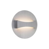 RABALUX 1438 | Neville Rabalux zidna svjetiljka okrugli 1x LED 220lm 3000K brušeni aluminij