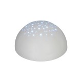 RABALUX 1470 | Lina-RA Rabalux dekoracija svjetiljka s prekidačem baterijska/akumulatorska 1x LED RGBK bijelo