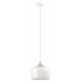 RABALUX 2563 | Sadie Rabalux visilice svjetiljka 1x E27 bijelo, bukva