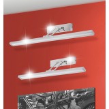 RABALUX 3907 | Picture-slim Rabalux zidna svjetiljka elementi koji se mogu okretati 1x LED 316lm 4000K krom, bijelo