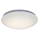 RABALUX 3937 | Lucas Rabalux zidna, stropne svjetiljke svjetiljka okrugli 1x LED 1140lm 4000K bijelo, svjetlucavi