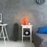 RABALUX 4904 | Ariel Rabalux stolna svjetiljka 19cm sa prekidačem na kablu 1x E14 narančasto
