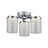 RABALUX 5042 | Astrella Rabalux stropne svjetiljke svjetiljka 1x LED 1350lm 4000K krom, prozirno, kristal