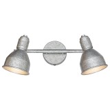 RABALUX 5387 | Thelma-RA Rabalux spot svjetiljka elementi koji se mogu okretati 2x E14 antik srebrna