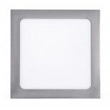 RABALUX 5583 | Lois Rabalux ugradbene svjetiljke LED panel četvrtast 220x220mm 1x LED 1400lm 3000K krom saten, bijelo