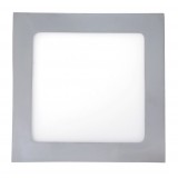 RABALUX 5587 | Lois Rabalux ugradbene svjetiljke LED panel četvrtast 170x170mm 1x LED 800lm 4000K IP44 krom, bijelo