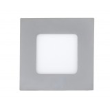 RABALUX 5590 | Lois Rabalux ugradbene svjetiljke LED panel četvrtast 90x90mm 1x LED 170lm 3000K IP44 krom, bijelo