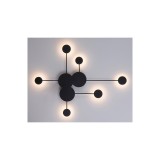 RABALUX 6260 | Amadeo-RA Rabalux zidna, stropne svjetiljke svjetiljka 1x LED 1500lm 4000K crno