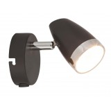 RABALUX 6512 | Karen Rabalux spot svjetiljka s prekidačem elementi koji se mogu okretati 1x LED 280lm 3000K antracit, krom, prozirno