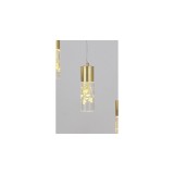 RABALUX 6559 | Floresta Rabalux visilice svjetiljka 1x LED 1250lm 4000K zlatno, prozirno