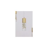 RABALUX 6559 | Floresta Rabalux visilice svjetiljka 1x LED 1250lm 4000K zlatno, prozirno