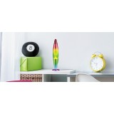 RABALUX 7011 | Lollipop-Rainbow Rabalux dekoracija lava svjetiljke sa prekidačem na kablu 1x E14-G45 višebojno