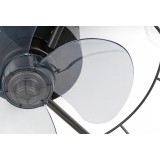 RABALUX 71043 | Cadmus Rabalux ventilatorska lampa stropne svjetiljke okrugli 3x E27 crno