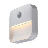 RABALUX 76018 | Ciro-RA Rabalux LED noćno svjetlo nosiva svjetiljka sa senzorom, svjetlosni senzor - sumračni prekidač baterijska/akumulatorska, USB utikač 1x LED 5lm 3000K bijelo mat