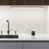 RABALUX 78004 | Greg-RA Rabalux osvjetljenje ploče svjetiljka s prekidačem 1x LED       860lm 4000K crno, bijelo