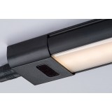 RABALUX 78026 | Hanson Rabalux osvjetljenje ploče svjetiljka sa senzorom, sa tiristorski dodirnim prekidačem jačina svjetlosti se može podešavati 1x LED       570lm 3000K crno, bijelo