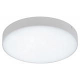 RABALUX 7893 | Tartu Rabalux stropne svjetiljke svjetiljka okrugli sa podešavanjem temperature boje 1x LED 1800lm 2800 - 4000 - 6000K IP44 bijelo mat, bijelo