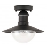 RABALUX 8716 | OsloR Rabalux stropne svjetiljke svjetiljka UV odporna plastika 1x E27 IP44 UV crno, prozirno