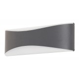 RABALUX 8795 | BirminghamR Rabalux zidna svjetiljka UV odporna plastika 1x LED 1000lm 4000K IP65 UV antracit siva, bijelo