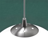 REDO 01-1065 | Ola-RD Redo visilice svjetiljka 1x E27 poniklano mat, opal