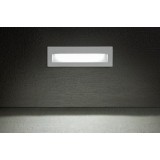 REDO 9091 | Igor-RD Redo ugradbena svjetiljka 1x LED 415lm 3000K IP54 bijelo mat
