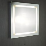 SEARCHLIGHT 8510 | MirrorS Searchlight zidna svjetiljka s poteznim prekidačem 4x G5 / T5 1050lm 4000K IP44 zrcalo