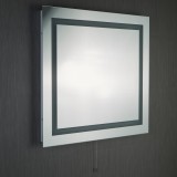 SEARCHLIGHT 8510 | MirrorS Searchlight zidna svjetiljka s poteznim prekidačem 4x G5 / T5 1050lm 4000K IP44 zrcalo