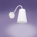 TK LIGHTING 2445 | Wire-TK Tk Lighting zidna svjetiljka elementi koji se mogu okretati 1x E27 bijelo