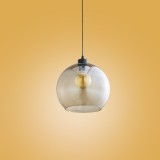 TK LIGHTING 3161 | Cubus-TK Tk Lighting visilice svjetiljka s mogućnošću skraćivanja kabla 1x E27 dim, crno