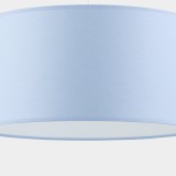 TK LIGHTING 3232 | Rondo-TK Tk Lighting visilice svjetiljka s mogućnošću skraćivanja kabla 1x E27 plavo, bijelo