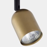 TK LIGHTING 3301 | Top-TK Tk Lighting spot svjetiljka elementi koji se mogu okretati 1x GU10 crno, zlatno