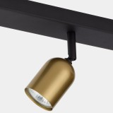 TK LIGHTING 3305 | Top-TK Tk Lighting spot svjetiljka elementi koji se mogu okretati 3x GU10 crno, zlatno