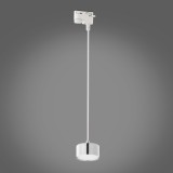 TK LIGHTING 4274 | Tracer Tk Lighting visilice svjetiljka 1x GX53 krom, bijelo