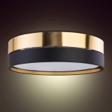 TK LIGHTING 4345 | Hilton-TK Tk Lighting stropne svjetiljke svjetiljka 4x E27 crno, zlatno, bijelo
