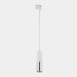 TK LIGHTING 4402 | Tracer Tk Lighting visilice svjetiljka 1x GU10 bijelo, krom