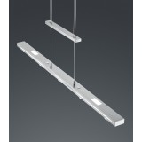 TRIO 379190707 | Lacal Trio visilice svjetiljka balansna - ravnotežna, sa visinskim podešavanjem 7x LED 2450lm 3000 - 5000K poniklano mat, opal