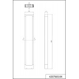 TRIO 420760142 | Reno-TR Trio podna svjetiljka 100cm 1x LED 450lm 3000K IP54 antracit