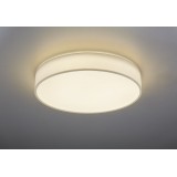 TRIO 621914001 | Lugano-TR Trio stropne svjetiljke svjetiljka daljinski upravljač može se upravljati daljinskim upravljačem, jačina svjetlosti se može podešavati 1x LED 3200lm 3000 <-> 5000K bijelo