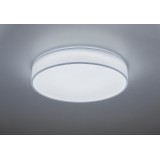 TRIO 621914001 | Lugano-TR Trio stropne svjetiljke svjetiljka daljinski upravljač može se upravljati daljinskim upravljačem, jačina svjetlosti se može podešavati 1x LED 3200lm 3000 <-> 5000K bijelo