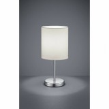 TRIO R50491001 | Jerry-TR Trio stolna svjetiljka 28,5cm sa prekidačem na kablu 1x E14 krom, bijelo