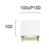 VIOKEF 4188800 | Greg-VI Viokef zidna svjetiljka elementi koji se mogu okretati 1x LED 420lm 3000K bijelo