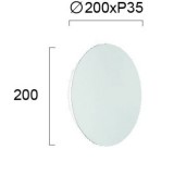 VIOKEF 4193700 | Kyklos Viokef zidna svjetiljka 1x LED 338lm 3000K bijelo