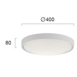 VIOKEF 4199700 | Yara Viokef stropne svjetiljke svjetiljka 1x LED 2125lm 3000K bijelo